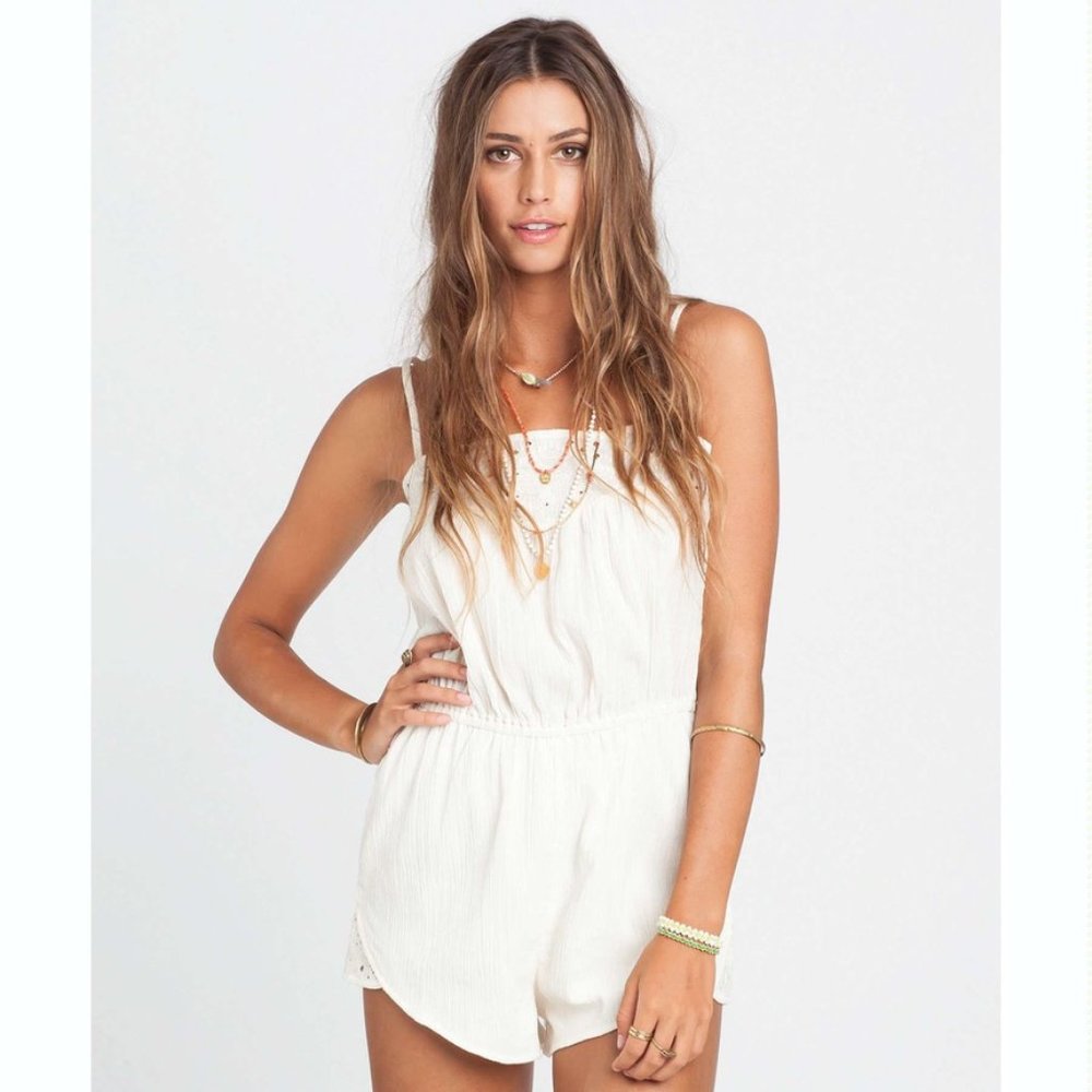 Billabong Salty Waves romper NWT